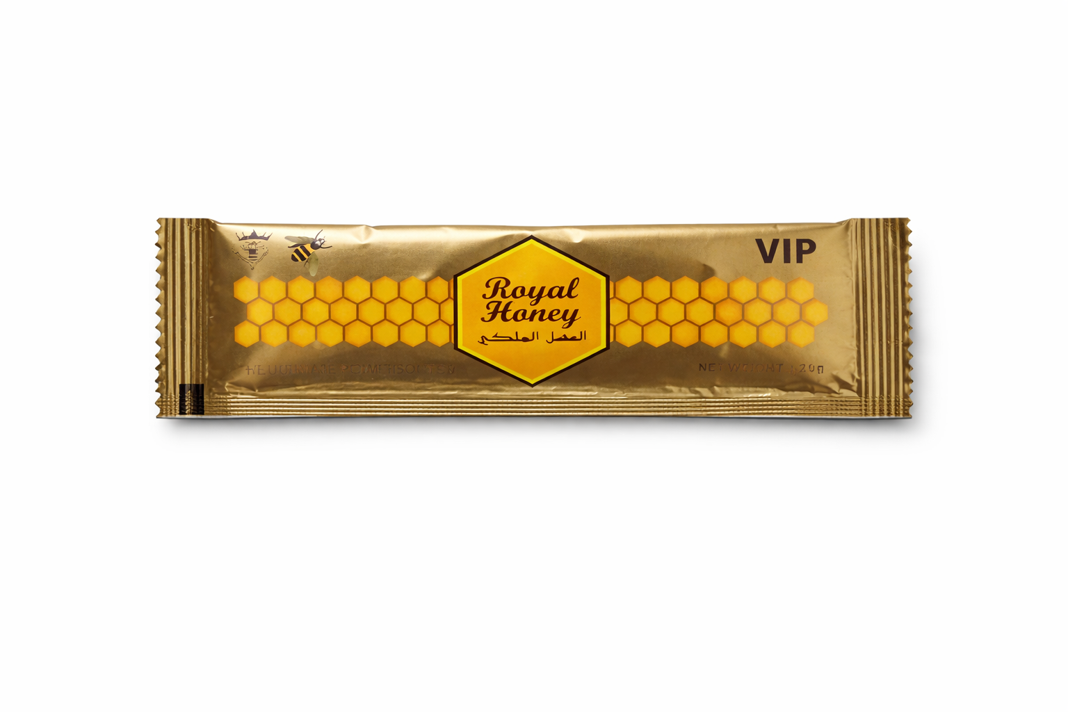 VIP Royal Honey Sachet – Krachtige Formule in Handig Single-Use Formaat
